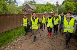 Egy�tt egy Z�ld H�romsz�k�rt - k�z�ss�gi takar�t�st szerveztek Kov�szna megy�ben (X)