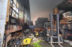 K�t h�t alatt k�tszer gyulladt ki egy vesz�lyes hullad�kot feldolgoz� k�zpont