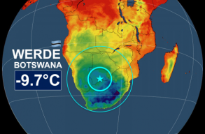 D�l-Afrik�ban havazik �s m�nusz t�z fok k�r�li a h�m�rs�klet