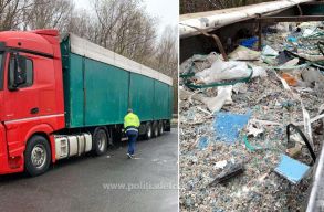 T�bb mint 40 tonna hullad�kot akartak illeg�lisan besz�ll�tani Rom�ni�ba a vars�ndi �s a borsi hat�r�tkel�kn�l